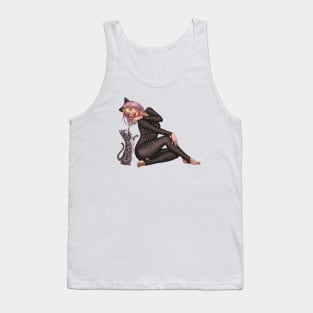 Cat Girl Tank Top